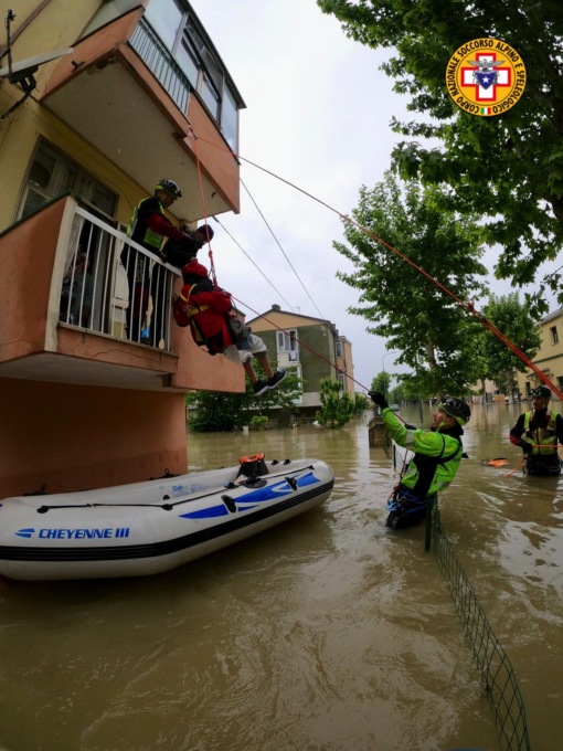 Emergenza Emilia Romagna, squadre Cnsas anche da Brescia in soccorso