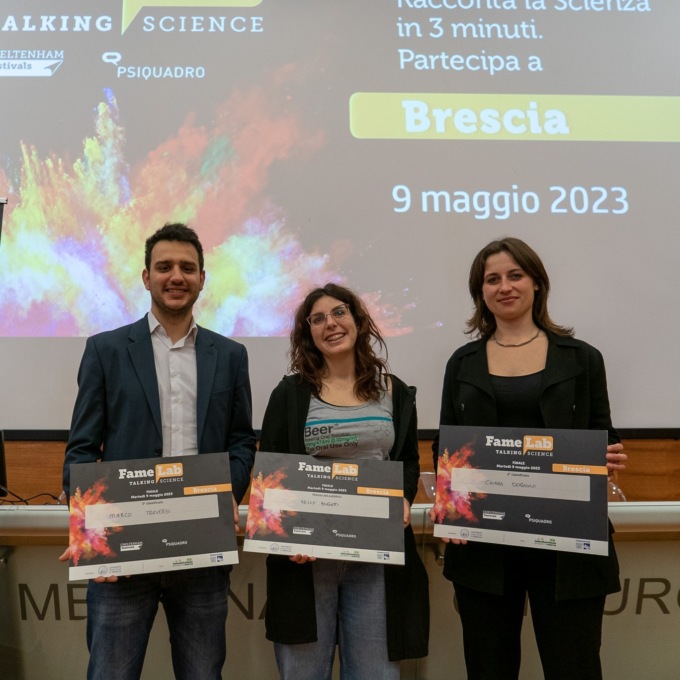 Fame Lab, due studenti dell’Università di Brescia al secondo e terzo posto