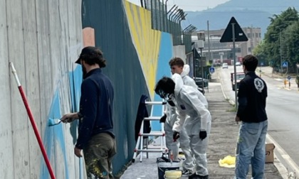 Un murale per le donne in Iran: al via i lavori a Villa Carcina