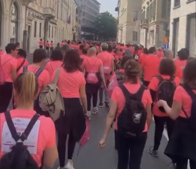 Brescia si colora di rosa per la 13esima Strawoman