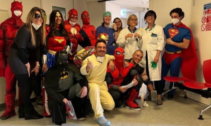 I Supereroi Marvel in visita ai piccoli pazienti degli Spedali Civili di Brescia