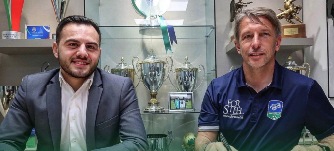 Feralpisalò: prolungato il contratto di Mister Vecchi