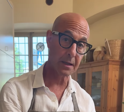 La star di Hollywood Stanley Tucci a Brescia