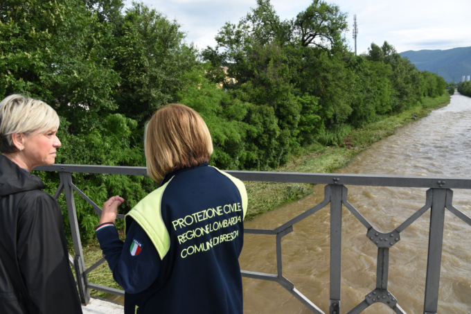 Fortunale a Brescia: risolte le principali criticità