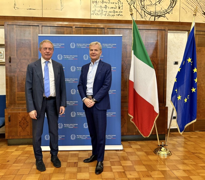 Confindustria Brescia: incontro a Roma tra Gussalli Beretta e il ministro Urso