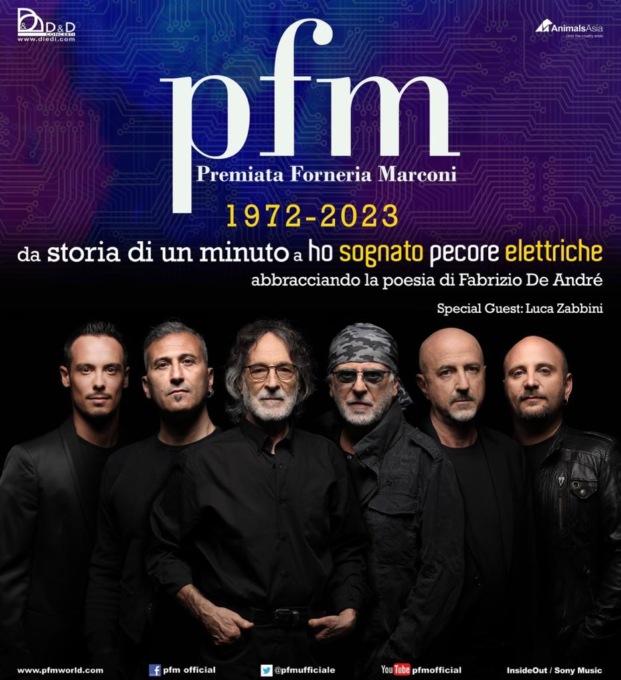 La Premiata Forneria Marconi suonerà a Chiari per la prima volta