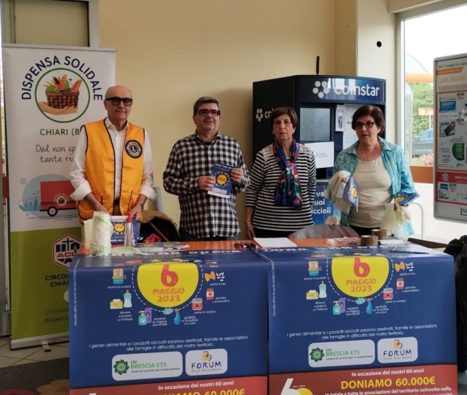 Dona una spesa: oggi la raccolta alimentare per le famiglie in difficoltà