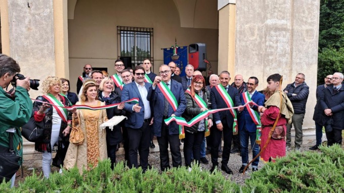 Taglio del nastro per “Franciacorta in Fiore”