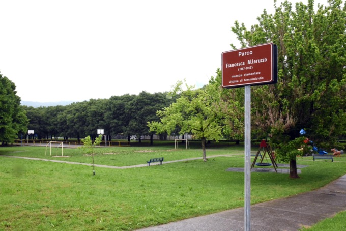 Intitolato a Francesca Alleruzzo il grande parco in via Michelangelo