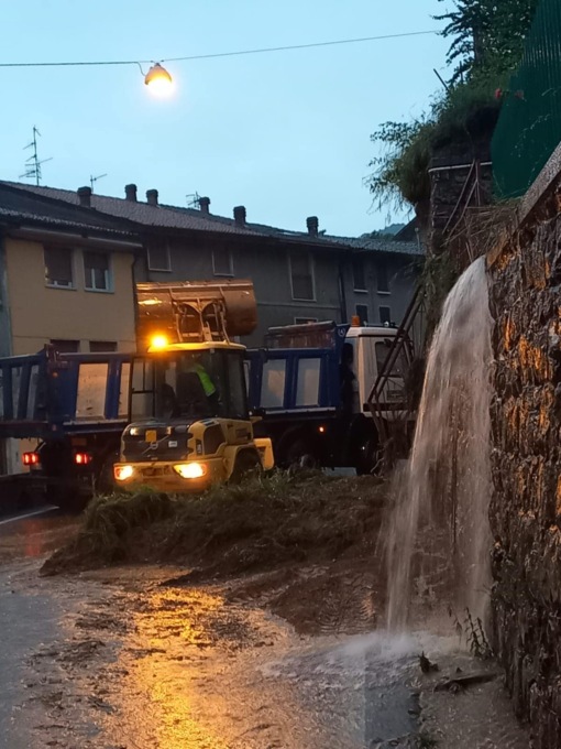 Maltempo nel Bresciano: così tanta pioggia in così poco tempo
