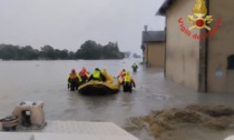 Alluvione a Forlì: in campo anche gli uomini del comando dei Vigili del Fuoco di Brescia