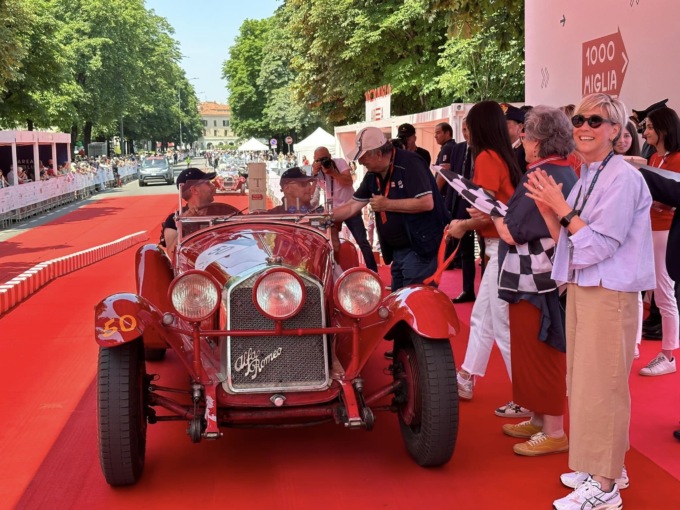 Mille Miglia, Andrea Vesco vince per la quarta volta consecutiva