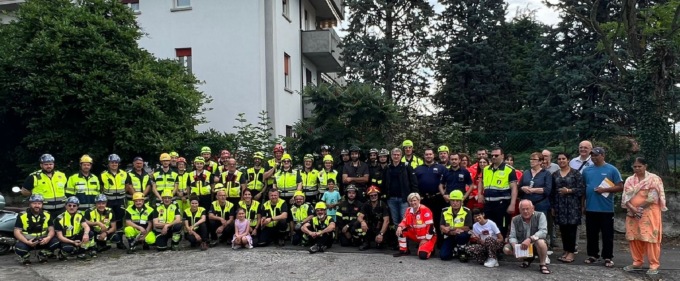 Protezione Civile, esercitazione intercomunale al via