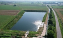 Un "tesoretto" di acqua: è operativo il bacino multifunzionale di Castrezzato