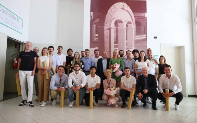 Consegna dei diplomi ai futuri specialisti delle costruzioni