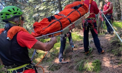 Saviore dell'Adamello: in scena l'esercitazione del Cnsas