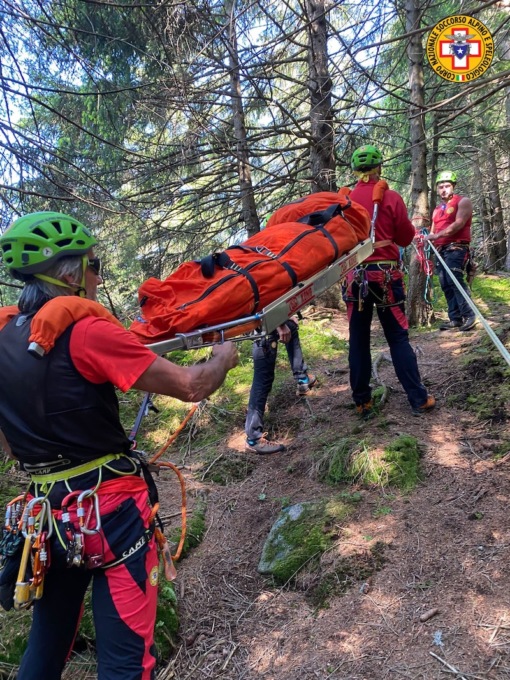 Saviore dell’Adamello: in scena l’esercitazione del Cnsas