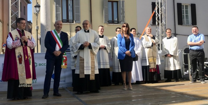 Prima Messa di don Davide Bellandi a Montichiari