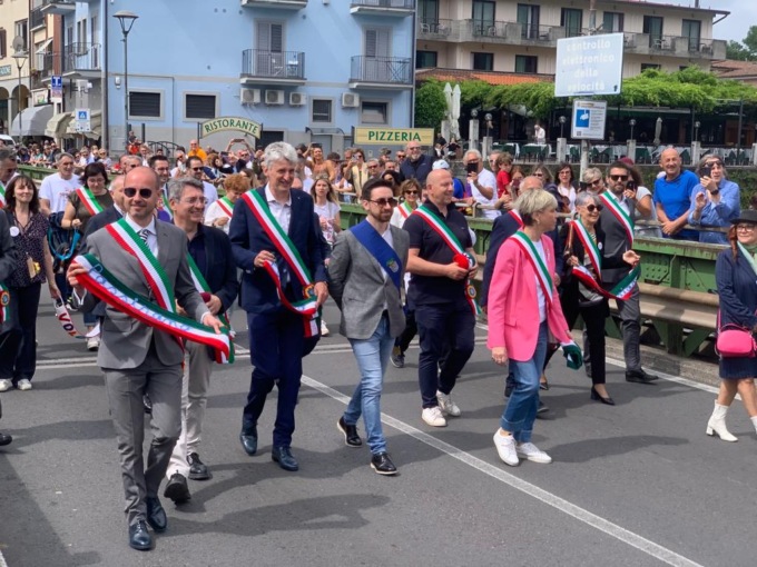 «50Miglia»: Brescia e Bergamo unite sul ponte di Paratico