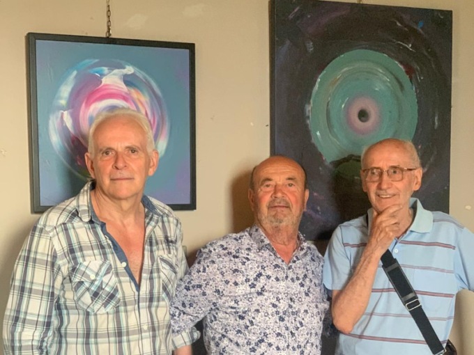 L’astrattismo di due bresciani in mostra al Viandante