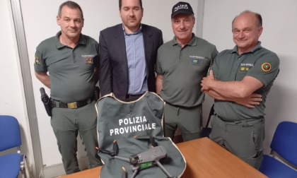 I droni della polizia provinciale di Brescia in supporto alle popolazioni dell'Emilia Romagna