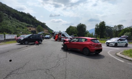 Scontro tra auto a Iseo