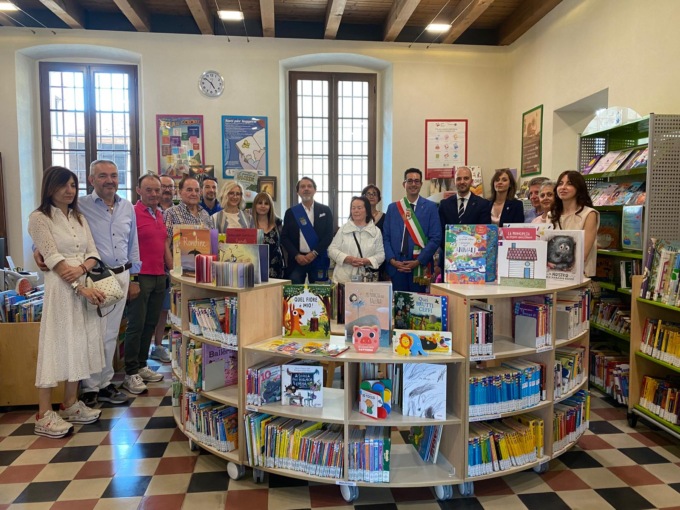 La biblioteca porta il nome della maestra Rosa Filippini