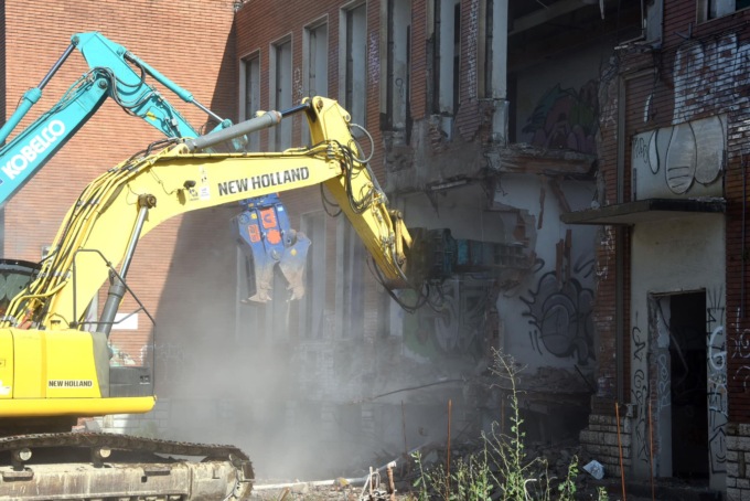 Ex Ideal Standard: demolizione conclusa entro fine anno