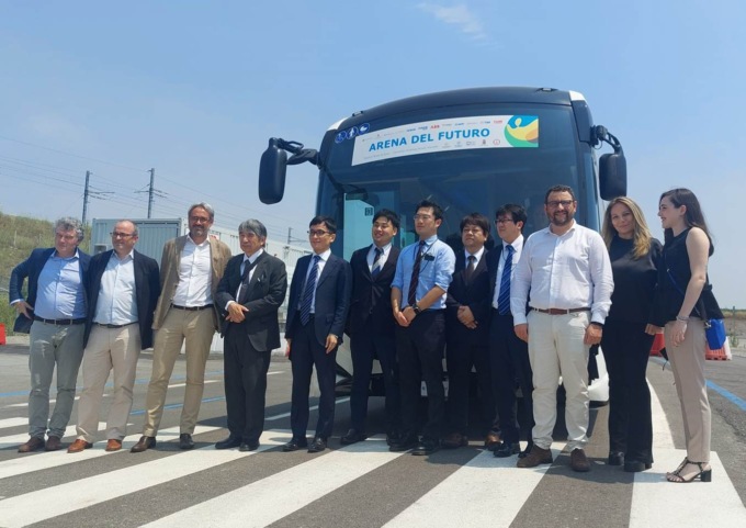 A35 Brebemi Aleatica: dal Giappone delegazione in visita studio