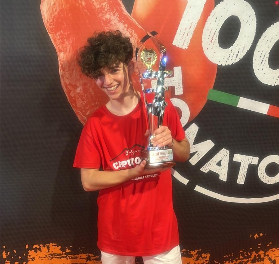 Campionato Mondiale del Pizzaiuolo, terzo posto per Cristian Matarazzo – Prima Brescia