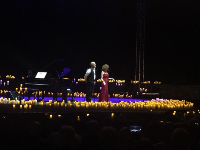 Fiorella Mannoia e Danilo Rea hanno portato “Luce” sul palco di Tener-a-mente