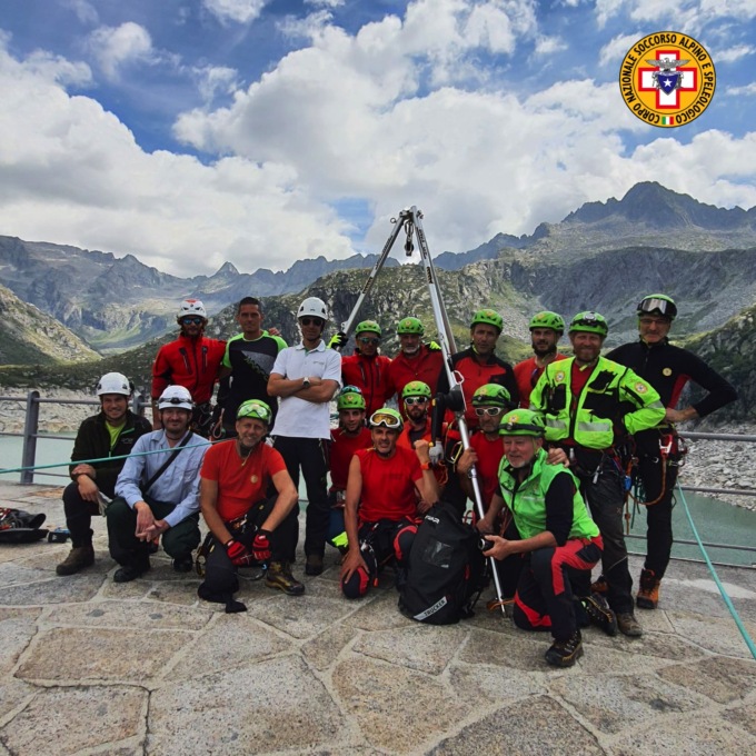 Dall’esercitazione all’emergenza: salvataggio in Val Salarno