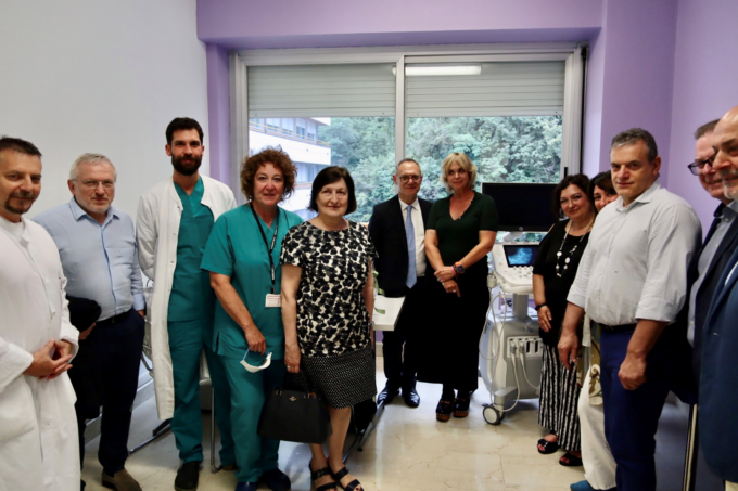 Gardone Valtrompia: donato all’ospedale un nuovo ecografo ad alta definizione