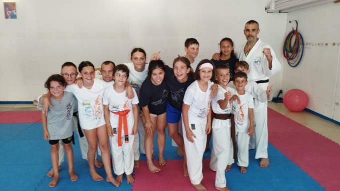 Garda Karate Team incontra il maestro Rolando Gaido