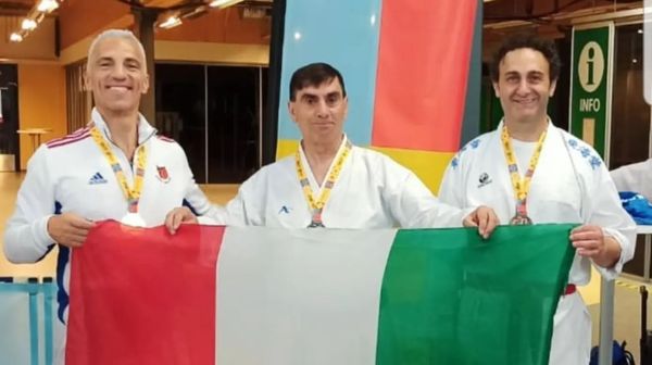 European Master Games 2023: Karate Nakayama conquista un oro, un argento e un bronzo