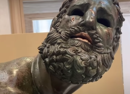 Il Pugile e la Vittoria: il Pugilatore a riposo è arrivato a Brescia