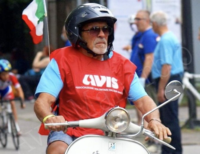 Stamattina l’ultimo saluto a “Cesare del VespaClub”