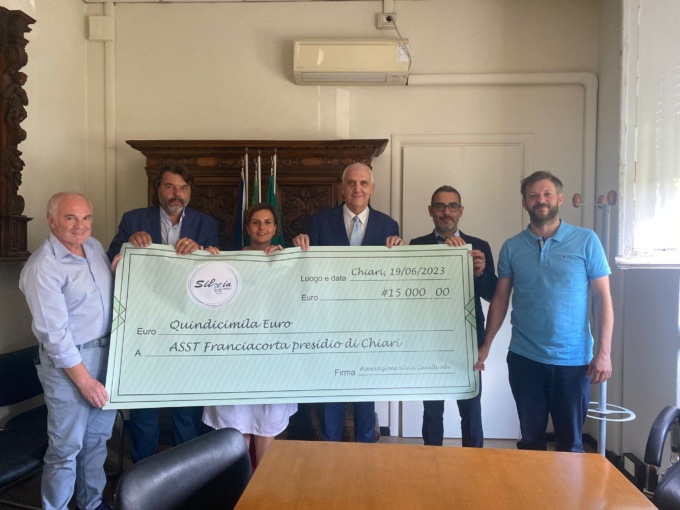 All’Asst Franciacorta 15mila euro dall’associazione Silvia Cavalli
