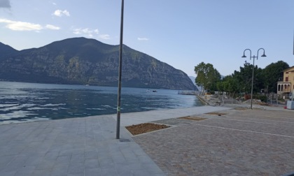 Presto la riapertura della parte Nord del lungolago di Iseo