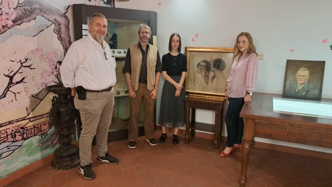 Al Museo d’Arte Orientale taglio del nastro per la personale dedicata ad Eva Dea