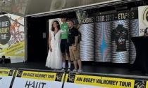 Vittoria bresciana  all'Ain Bugey Valromy Tour: primo posto di tappa per il giovane Davide Donati
