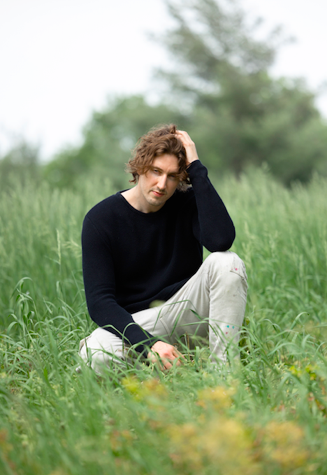 Dean Lewis sul palco vista lago di Tener-a-mente