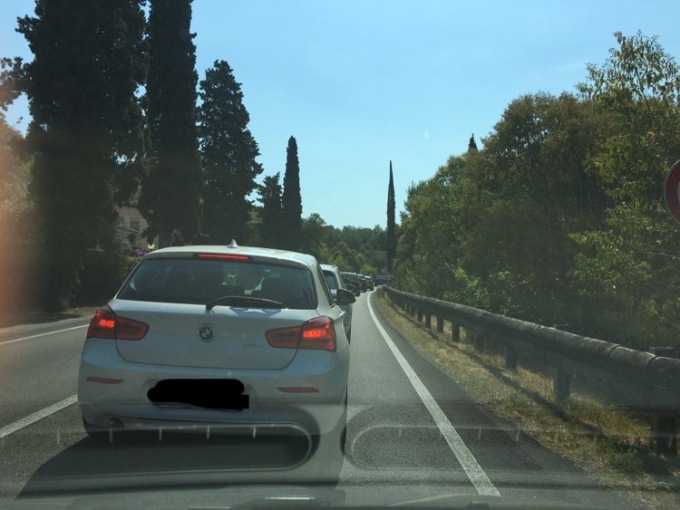 Frana sulla Gardesana: ripristinata la regolare viabilità