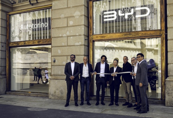 Autotorino e BYD aprono uno store in Duomo