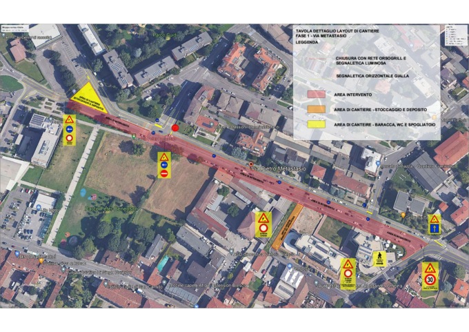Brescia: al via i lavori di riqualificazione in via Metastasio