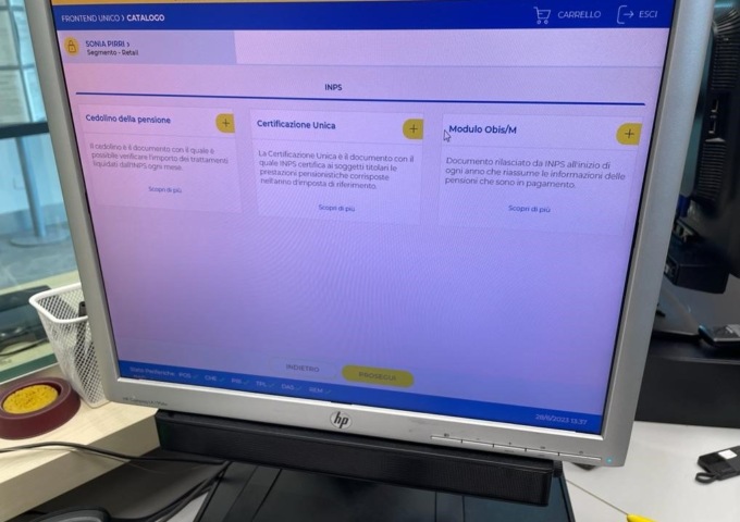 Inps per i pensionati nelle sedi postali di 190 Comuni nel Bresciano