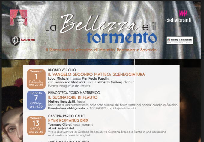 “La bellezza e il tormento”: protagonisti il Moretto, il Romanino e Giovanni Girolamo Savoldo