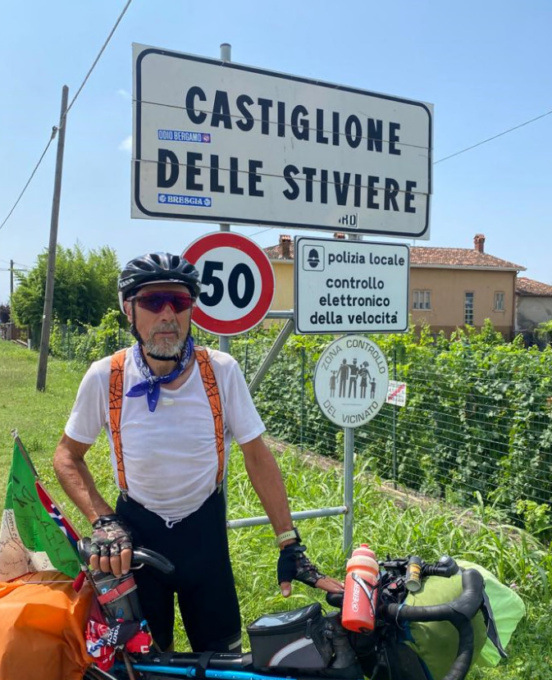 Maurizio Spazzini: in bicicletta fino a Capo Nord andata e ritorno