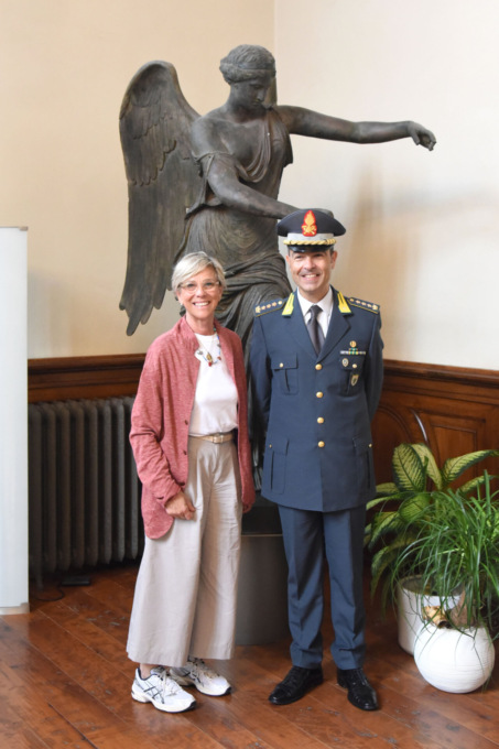 Loggia: il nuovo Comandante Provinciale della Guardia di Finanza dalla sindaca Castelletti