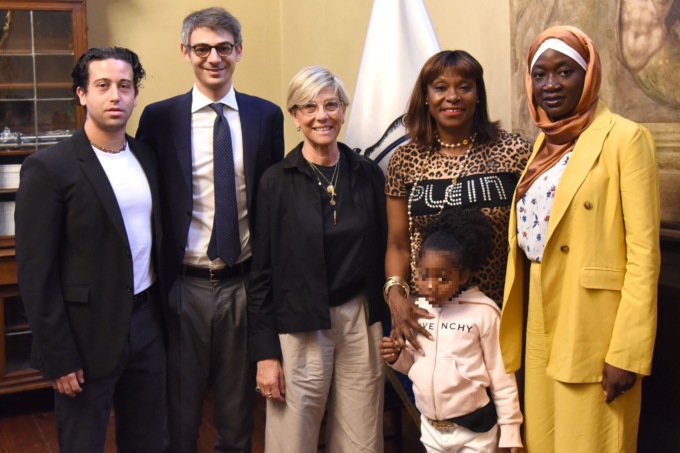 Ingrid Lewis Martin, la vice sindaca di New York incontra in Loggia la sindaca Castelletti